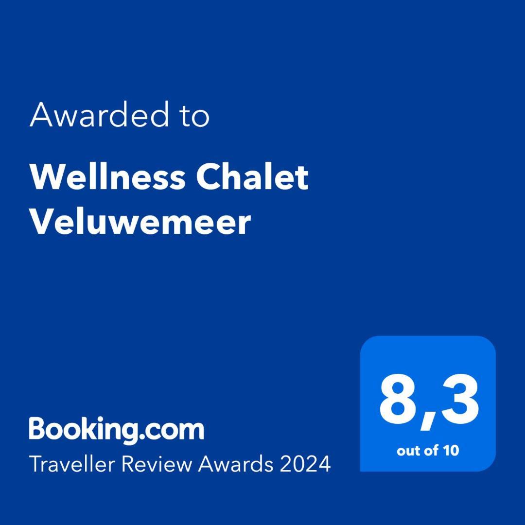 Wellness Chalet Veluwemeer Biddinghuizen Exterior foto